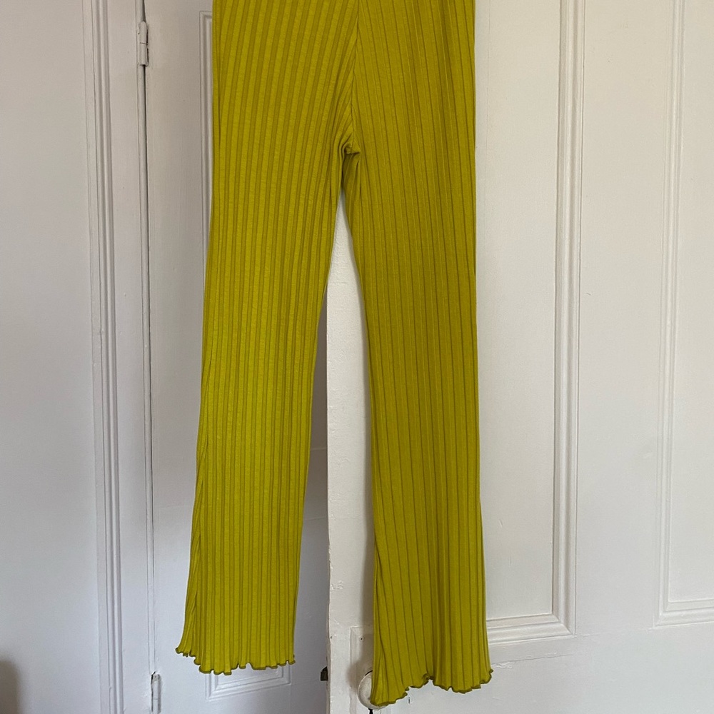 Simon Miller Cyrene pant in chartreuse